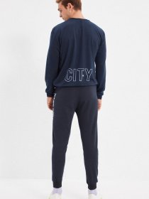 Брюки Trendyol модель TMNAW22EA0254/Lacivert Фото