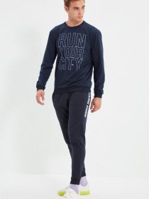 Брюки Trendyol модель TMNAW22EA0254/Lacivert Фото