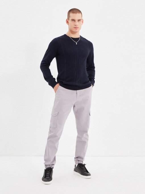 Брюки Trendyol модель TMNAW22PL0303/Lila Фото