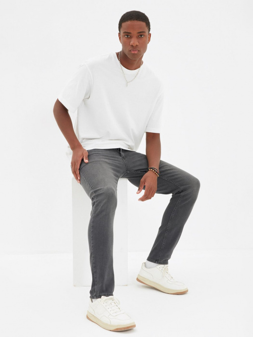 Джинси Trendyol Skinny модель TMNAW22JE0210/Gri Фото