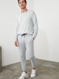 Штани Trendyol модель TMNSS20EA0076/Gri Фото