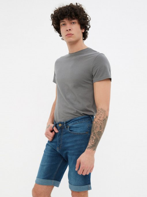 Шорты Trendyol модель TMNSS21SR0486/Lacivert Фото