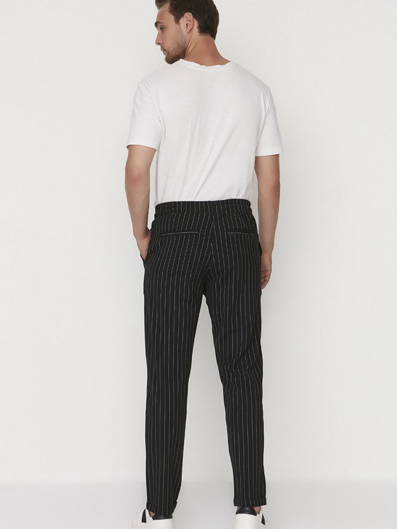 Штани Trendyol модель TMNAW21PL0108/Siyah Фото