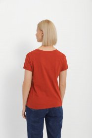 Футболки и поло Tom Tailor модель 1021105.XX.71_коричневий з чорним Фото