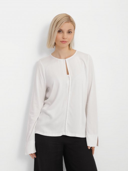 Рубашки Tom Tailor модель 1022452.XX.77_білий Фото
