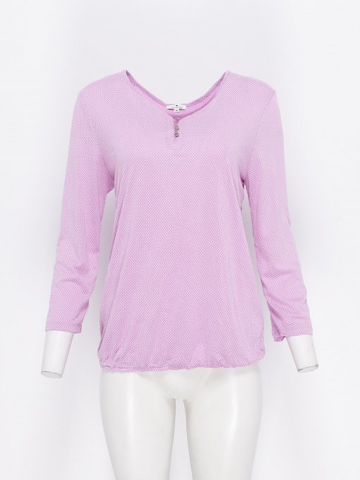 Рубашки Tom Tailor модель 1024038.XX.70_бузковий з білим Фото