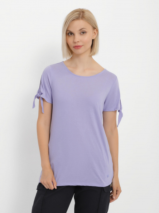 Футболки і поло Tom Tailor модель 1056062.00.70_бузковий Фото