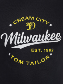 Футболки и поло Tom Tailor модель TT22032029_т.синій комб. Фото