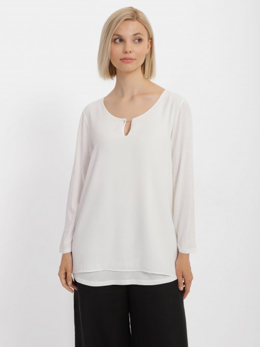 Рубашки Tom Tailor модель 1006652.XX.70_білий Фото