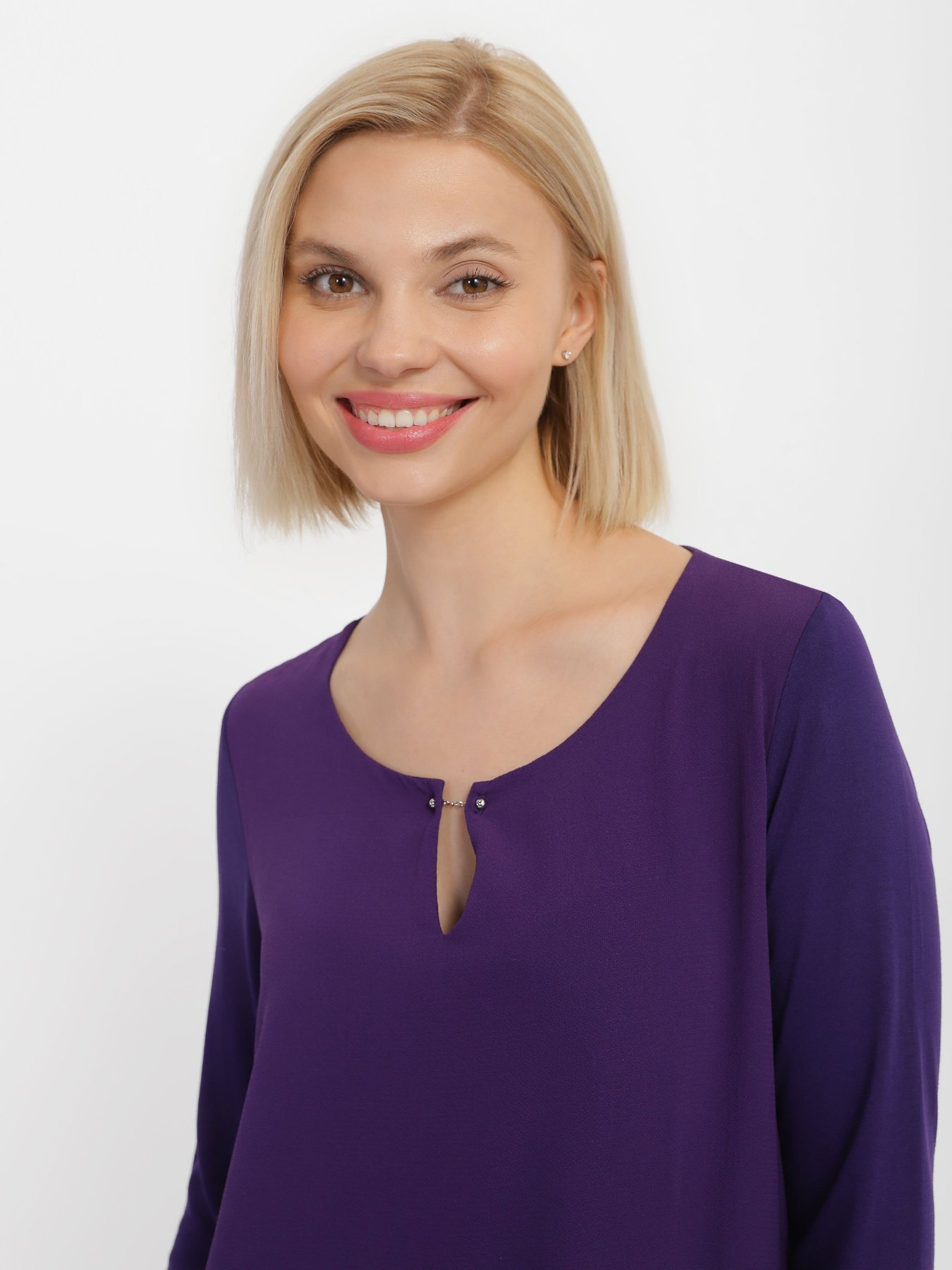 Сорочки Tom Tailor модель 1006652.XX.70_фіолетовий Фото