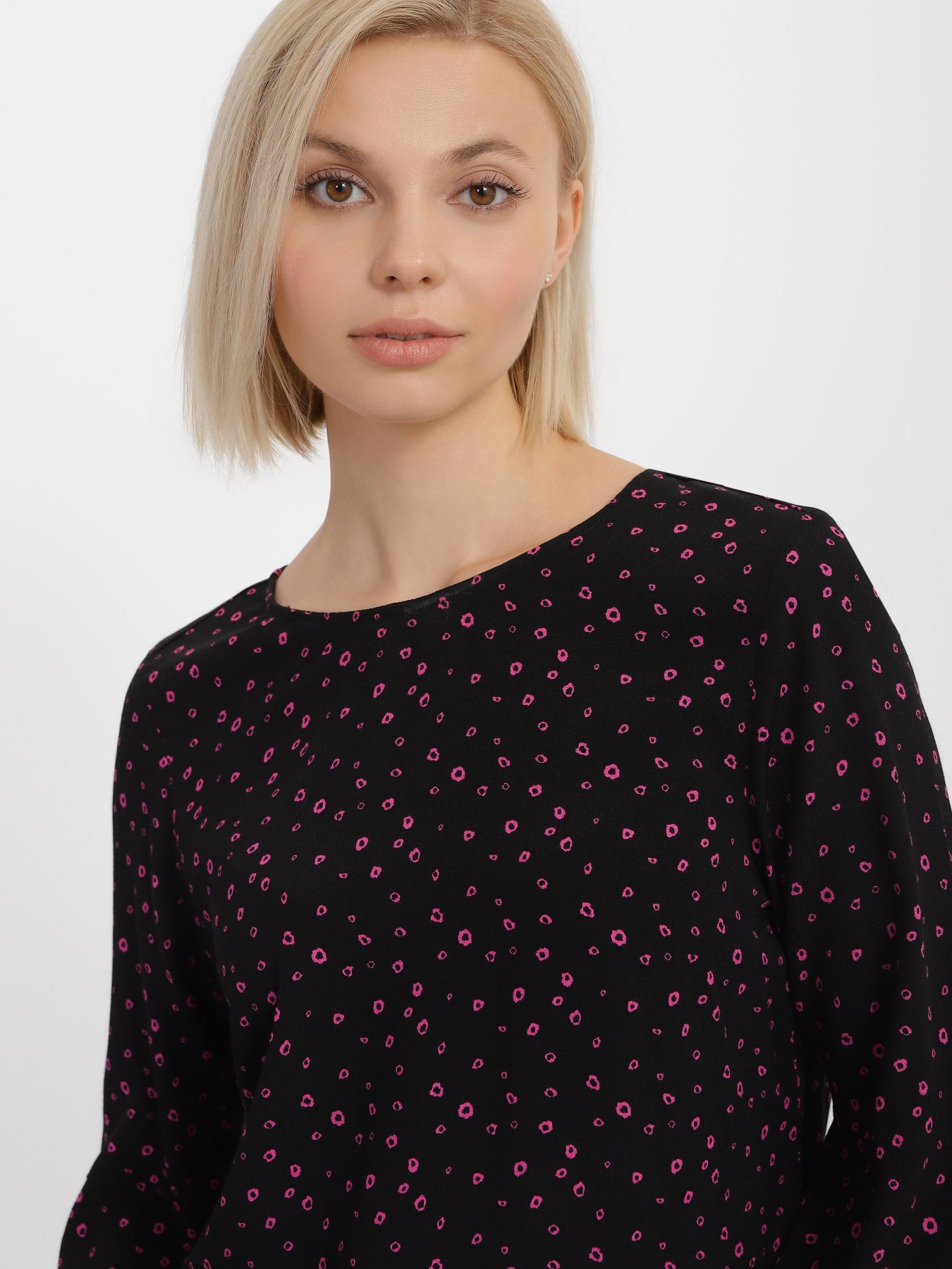 Сорочки Tom Tailor модель 1007079.XX.71_чорний комб. Сорочки Tom Tailor модель 1007079.XX.71_чорний комб. Фото