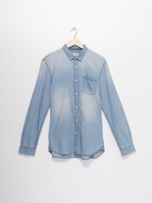 Сорочки Tom Tailor модель 1007546.XX.12_с.синій Фото