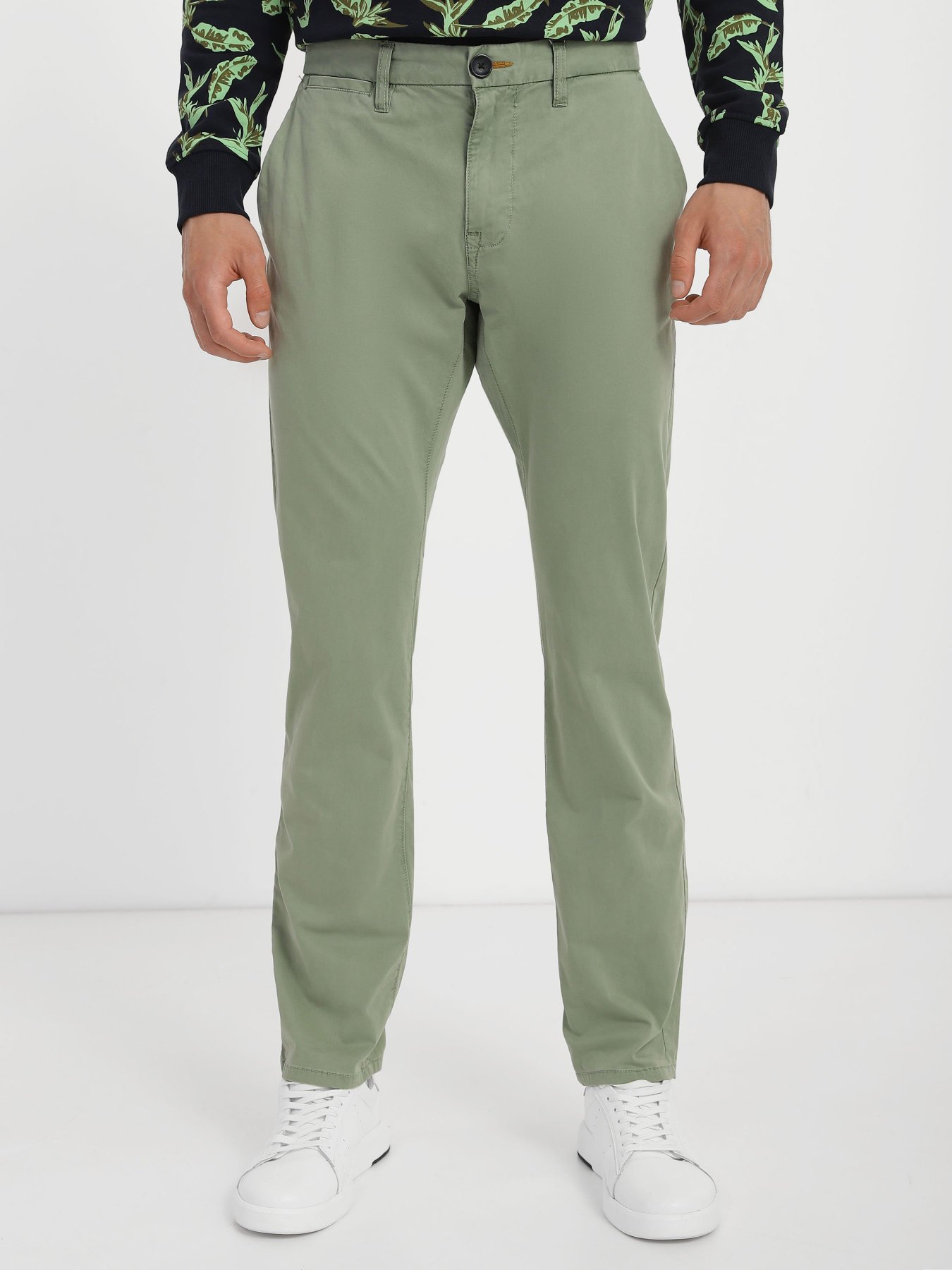 Штани Tom Tailor модель 1007936.XX.10_с.зелений Штани Tom Tailor модель 1007936.XX.10_с.зелений Фото