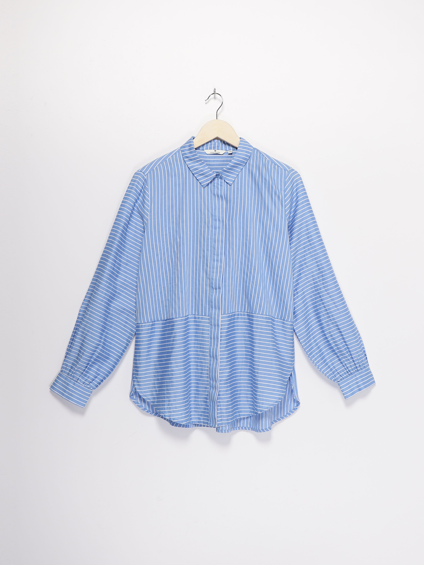 Сорочки Tom Tailor модель 1008061.XX.70_с.синій з білим Фото