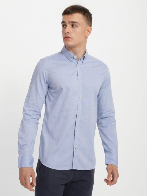 Сорочки Tom Tailor модель 1008320.XX.10_блакитний Фото