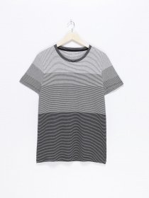 Футболки і поло Tom Tailor модель 1018560.XX.12_чорний з білим Фото
