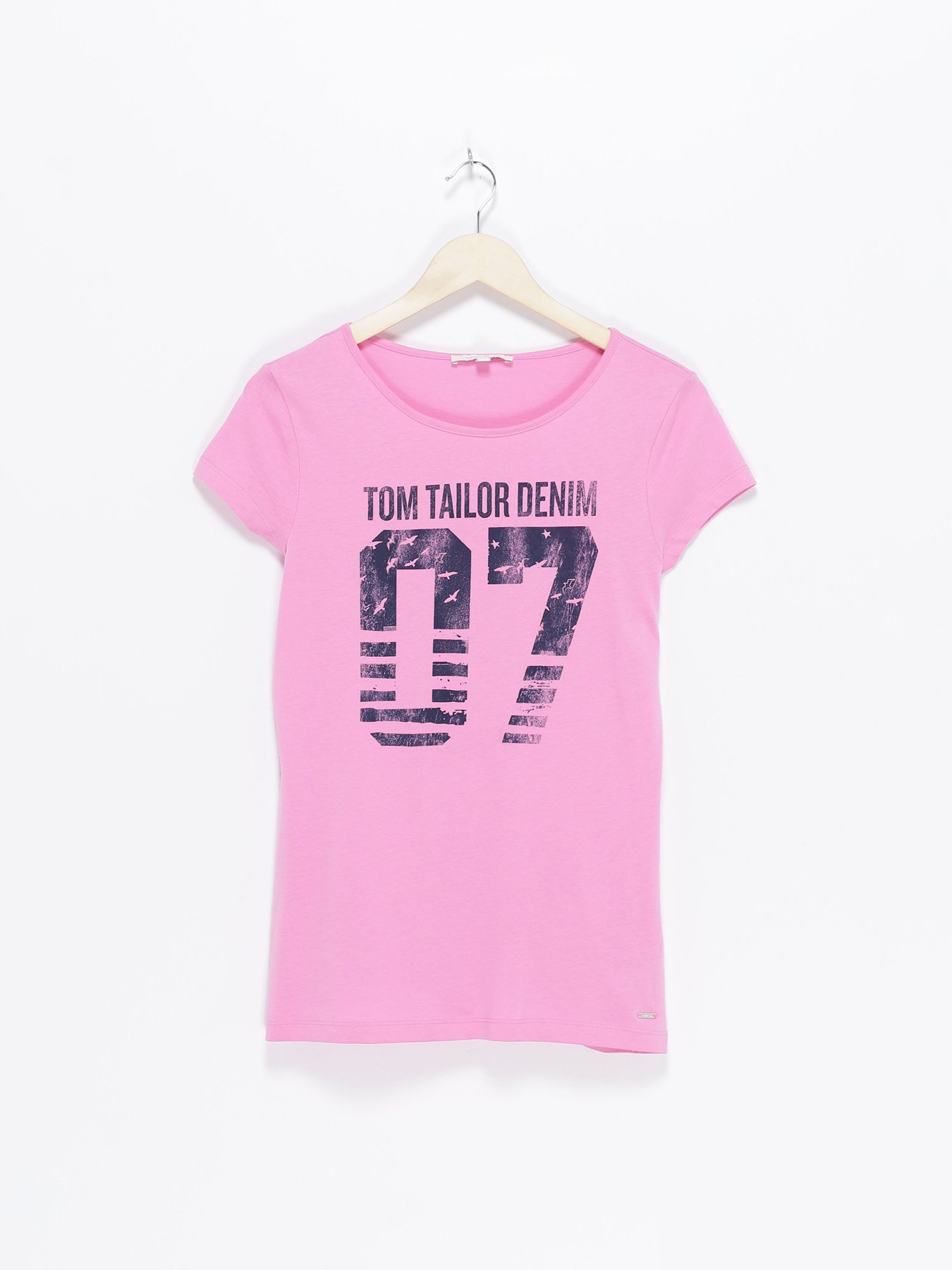 Футболки и поло Tom Tailor модель 1018603.XX.71_рожевий з т.синім Фото