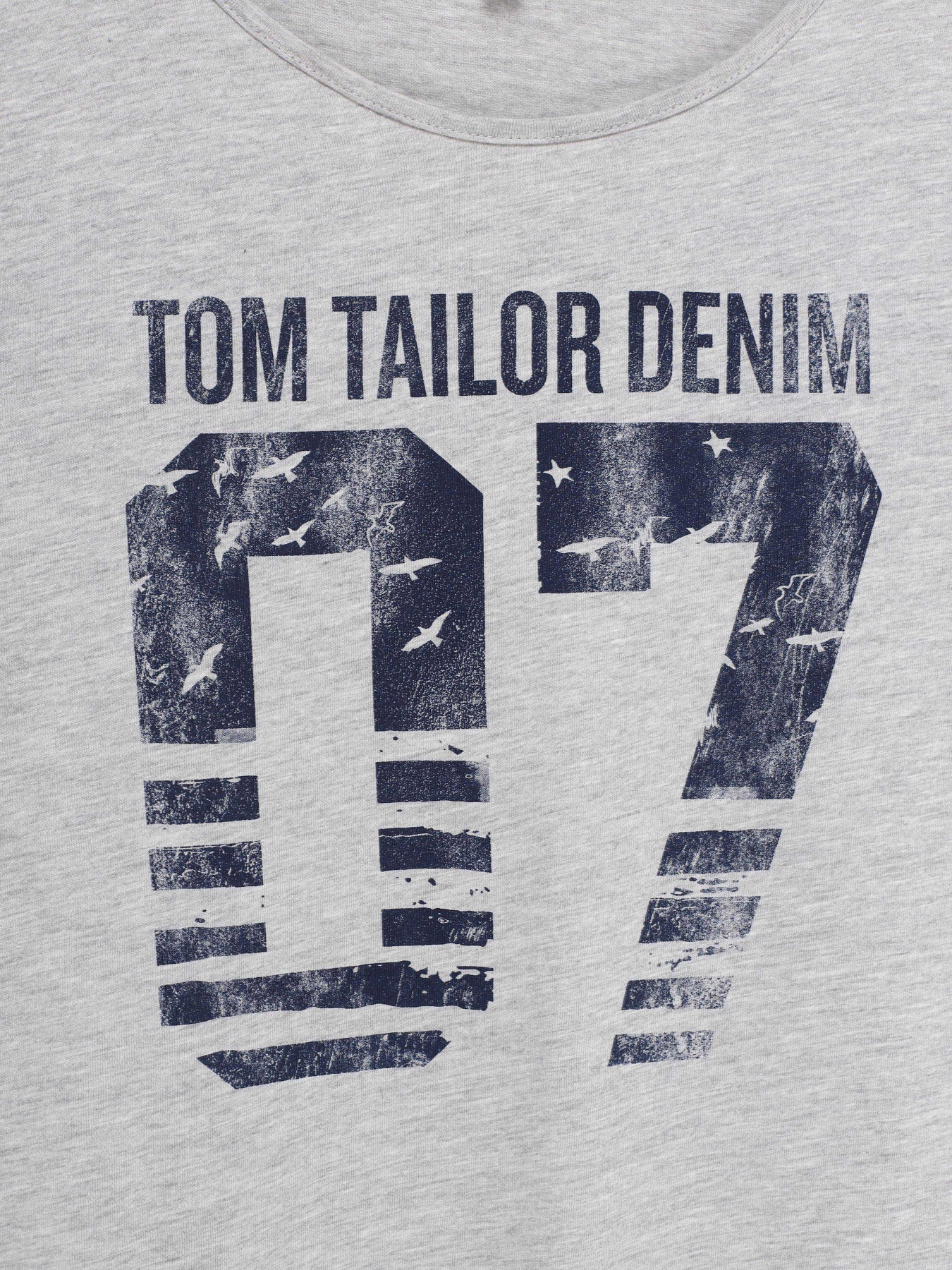Футболки і поло Tom Tailor модель 1018603.XX.71_сірий з т.синім Фото