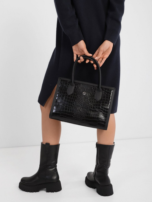 Сумки US Polo модель US21651 BLACK-BLACK Фото