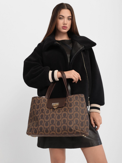 Сумки US Polo модель US21507 BROWN-BROWN Фото