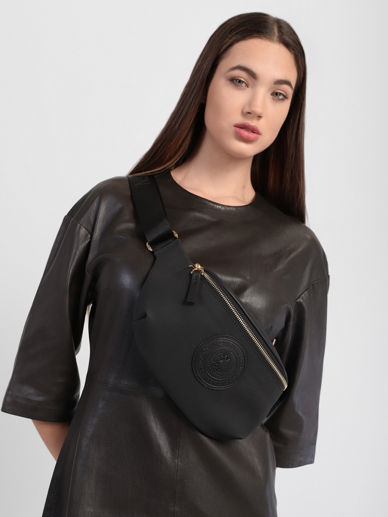 Сумки US Polo модель US21823 BLACK-BLACK Фото