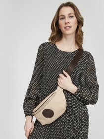 Сумки US Polo модель US21823 BEIGE-BROWN Фото