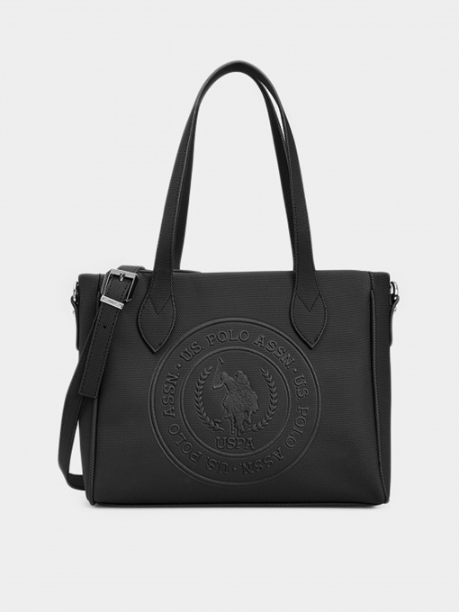Сумки US Polo модель US21816 BLACK-BLACK Фото