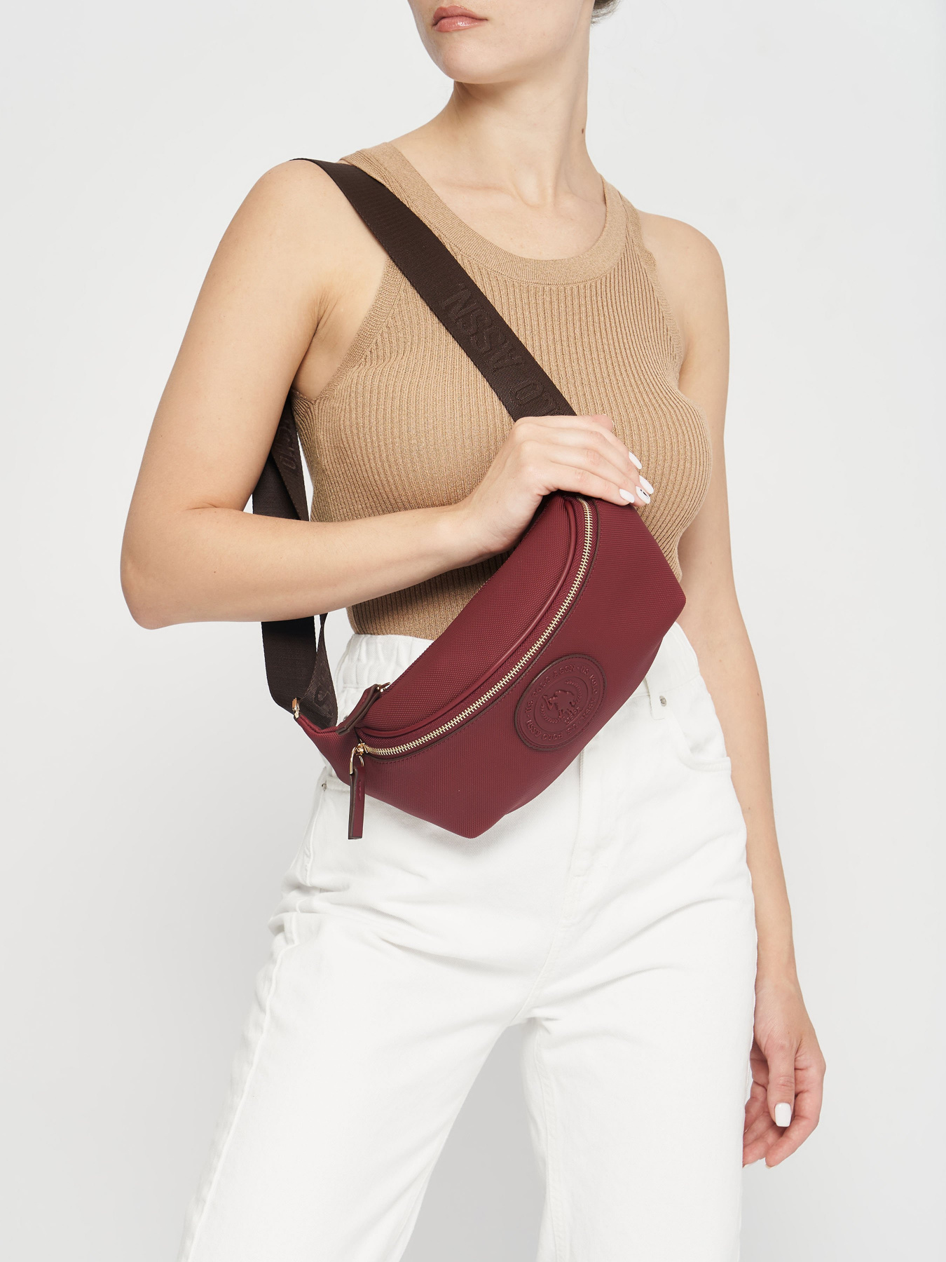 Сумки US Polo модель US21823 BURGUNDY Фото