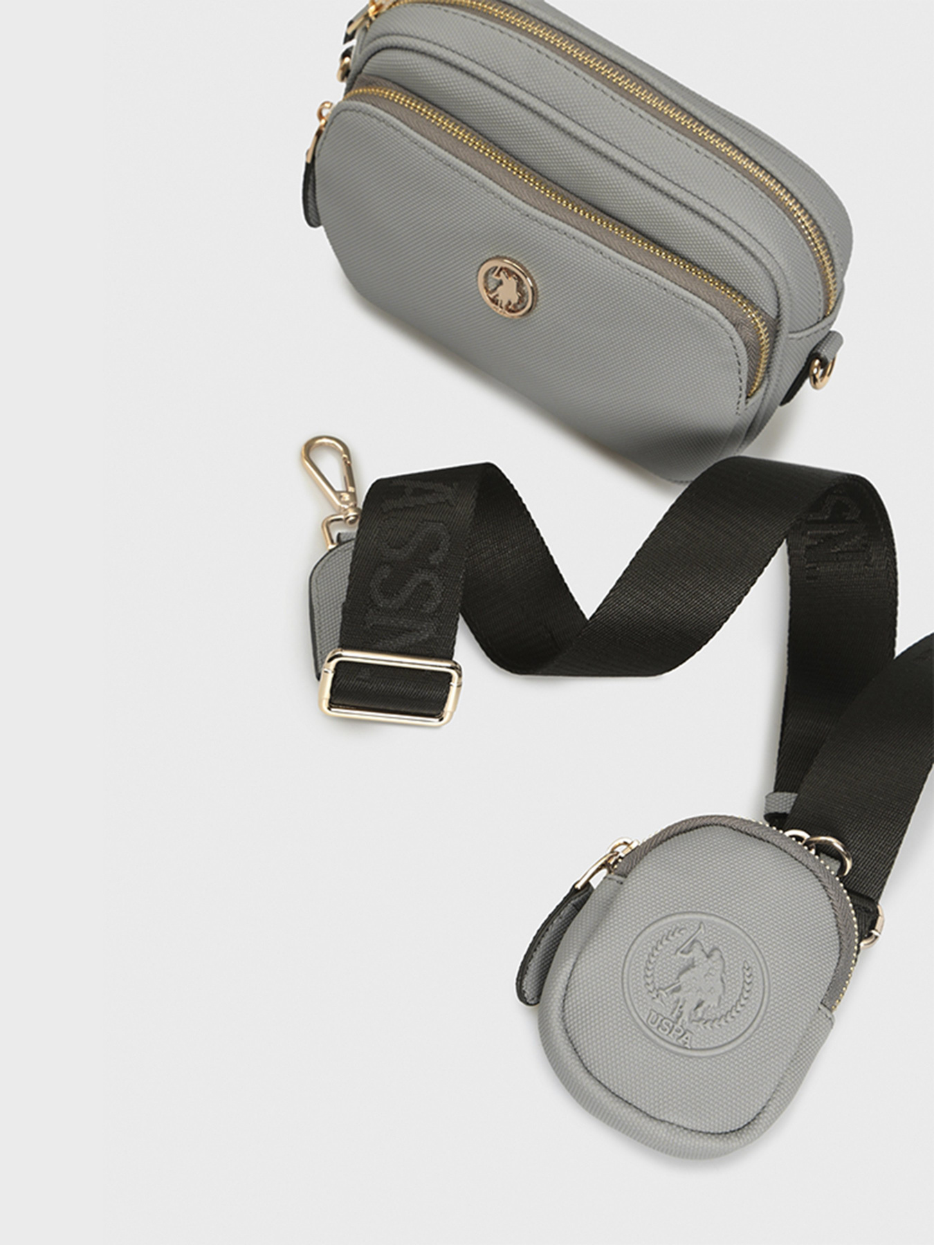 Сумки US Polo модель US8483 D.GREY Фото