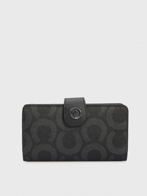 Гаманці US Polo модель USC21878 BLACK-BLACK Фото
