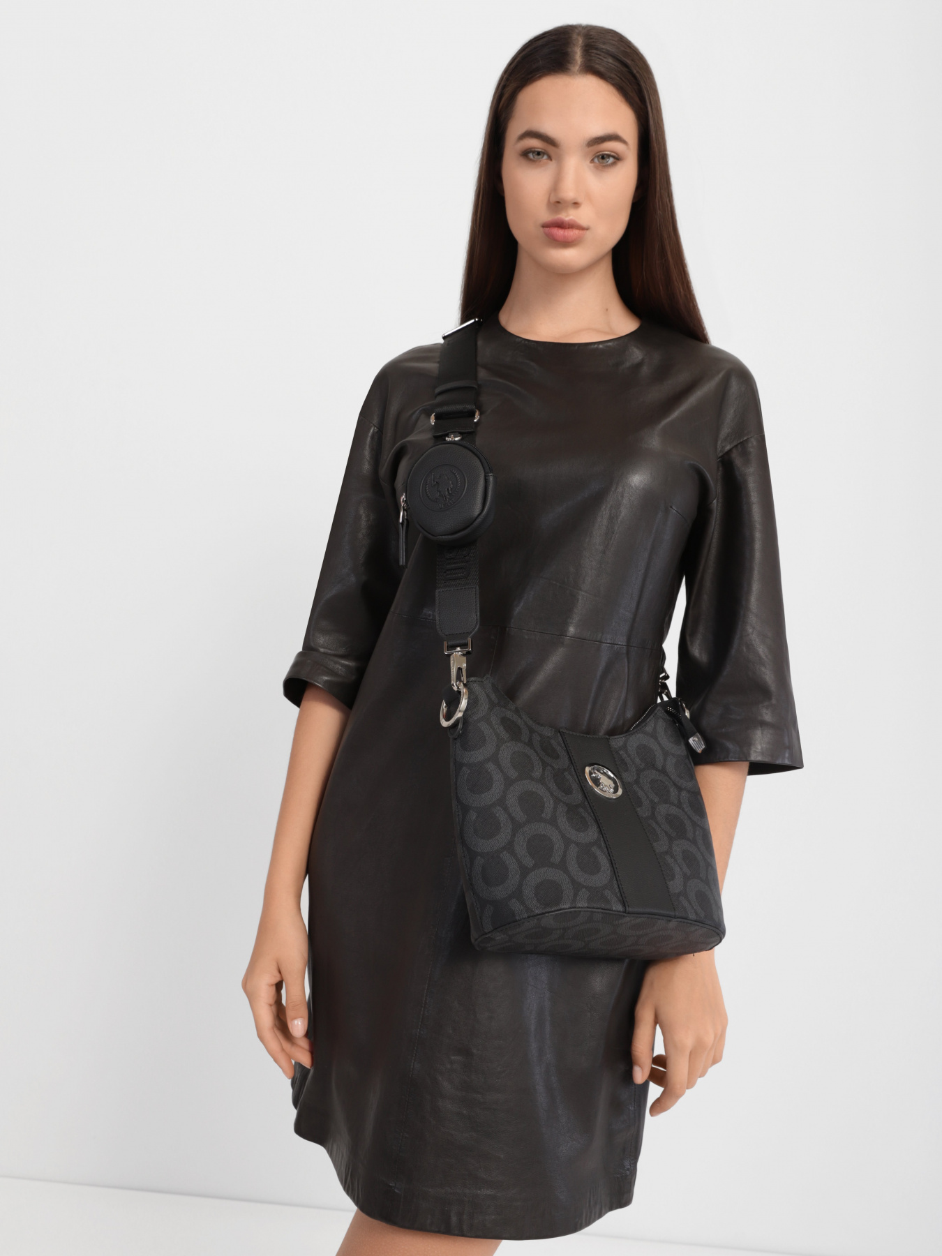 Сумки US Polo модель US21549 BLACK-BLACK Фото