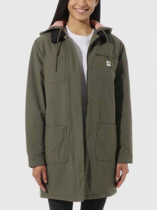 Куртки и дубленки Vans Drill модель VN0A4SCVZKB1 Фото