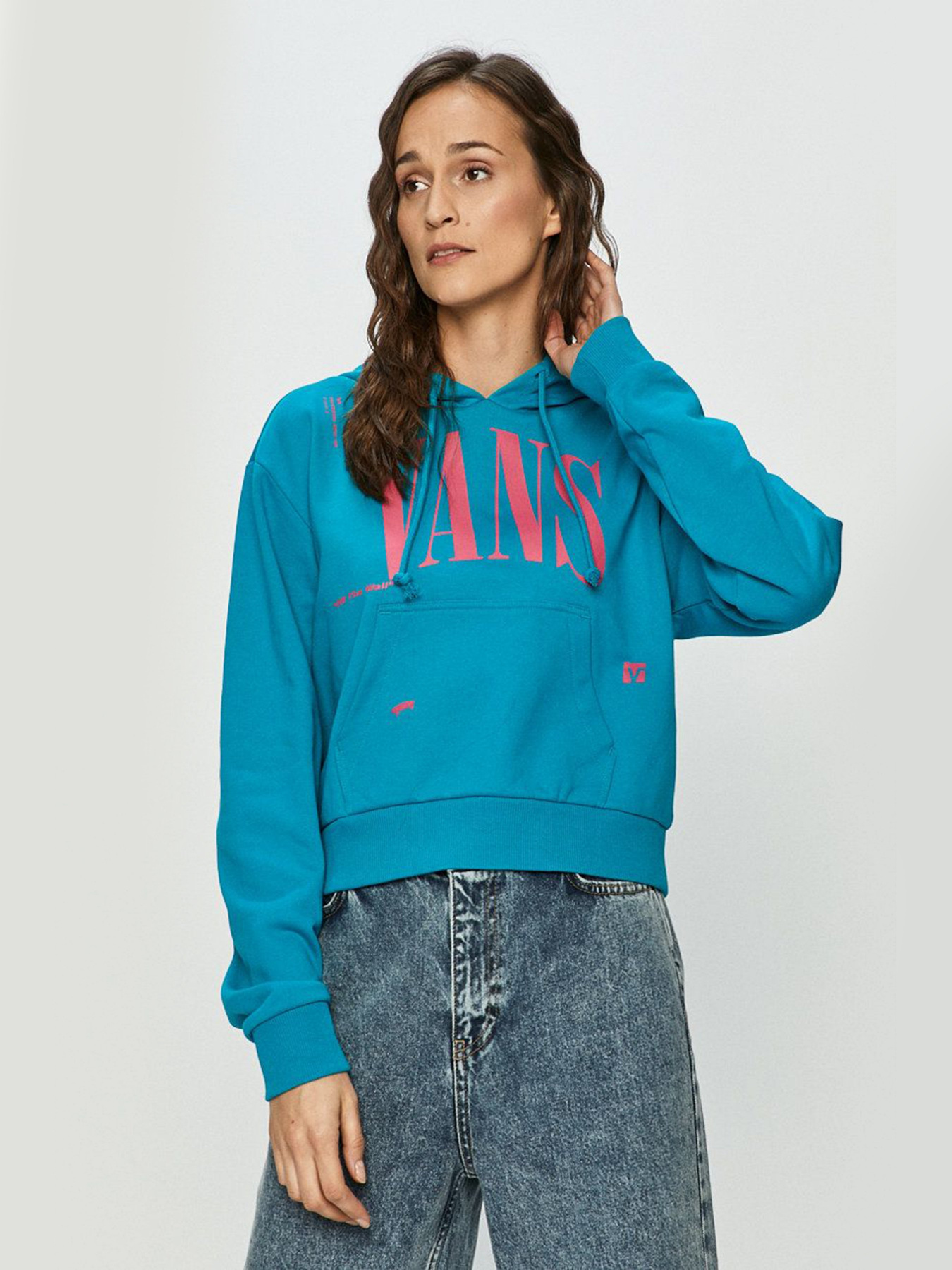 Худі та світшоти Vans Kaye Crop Hoodie модель VN0A4S9P4AW1 Фото