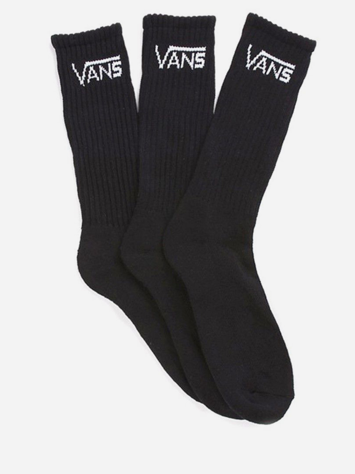 Носки и гольфы Vans Classic Crew модель VN000XSEBLK1 Носки и гольфы Vans Classic Crew модель VN000XSEBLK1 Фото