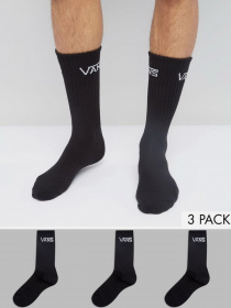 Носки и гольфы Vans Classic Crew модель VN000XSEBLK1 Фото