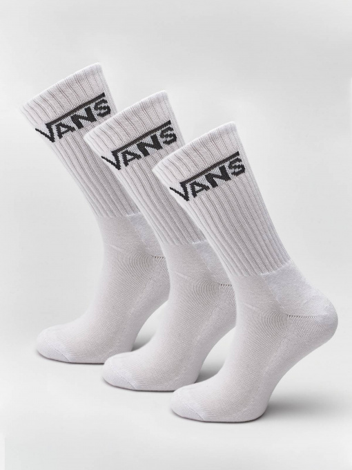 Носки и гольфы Vans Classic Crew (3 Pair PK) 42,5 - 47 модель VN000XSEWHT1 Фото