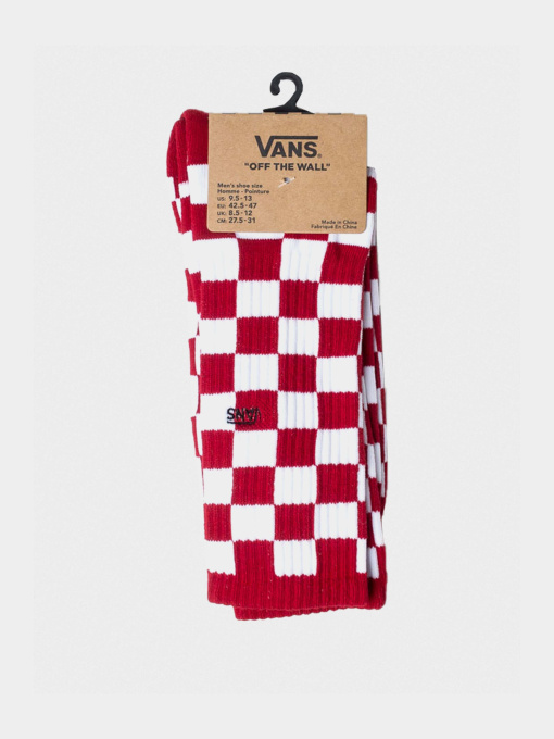 Носки и гольфы Vans Checkerboard II Crew 42,5 - 47 модель VN0A3H3ORLM1 Фото