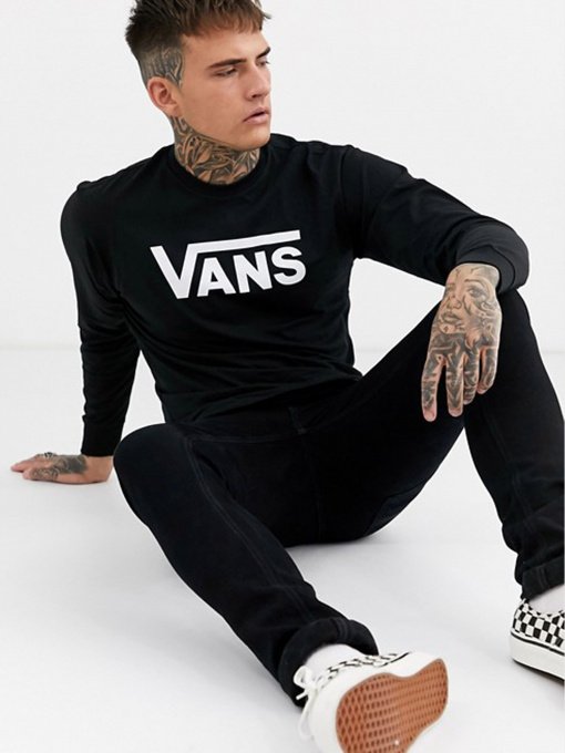 Худи и свитшоты Vans Classic Ls модель VN000K6HY281 Фото