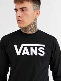Худі та світшоти Vans Classic Ls модель VN000K6HY281 Фото