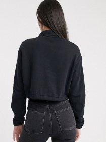 Худи и свитшоты Vans Left Chest Half Zip модель VN0A4R97BLK1 Фото