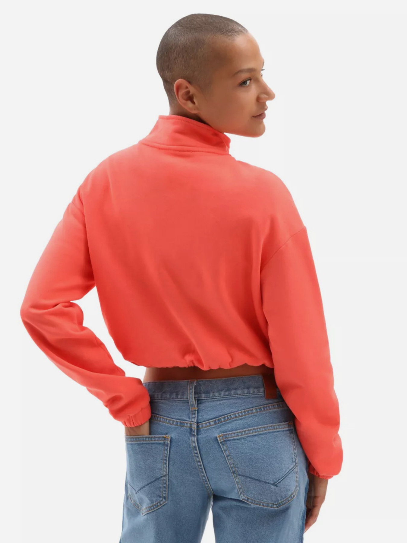Худи и свитшоты Vans Left Chest Half Zip модель VN0A4R97LM31 Худи и свитшоты Vans Left Chest Half Zip модель VN0A4R97LM31 Фото