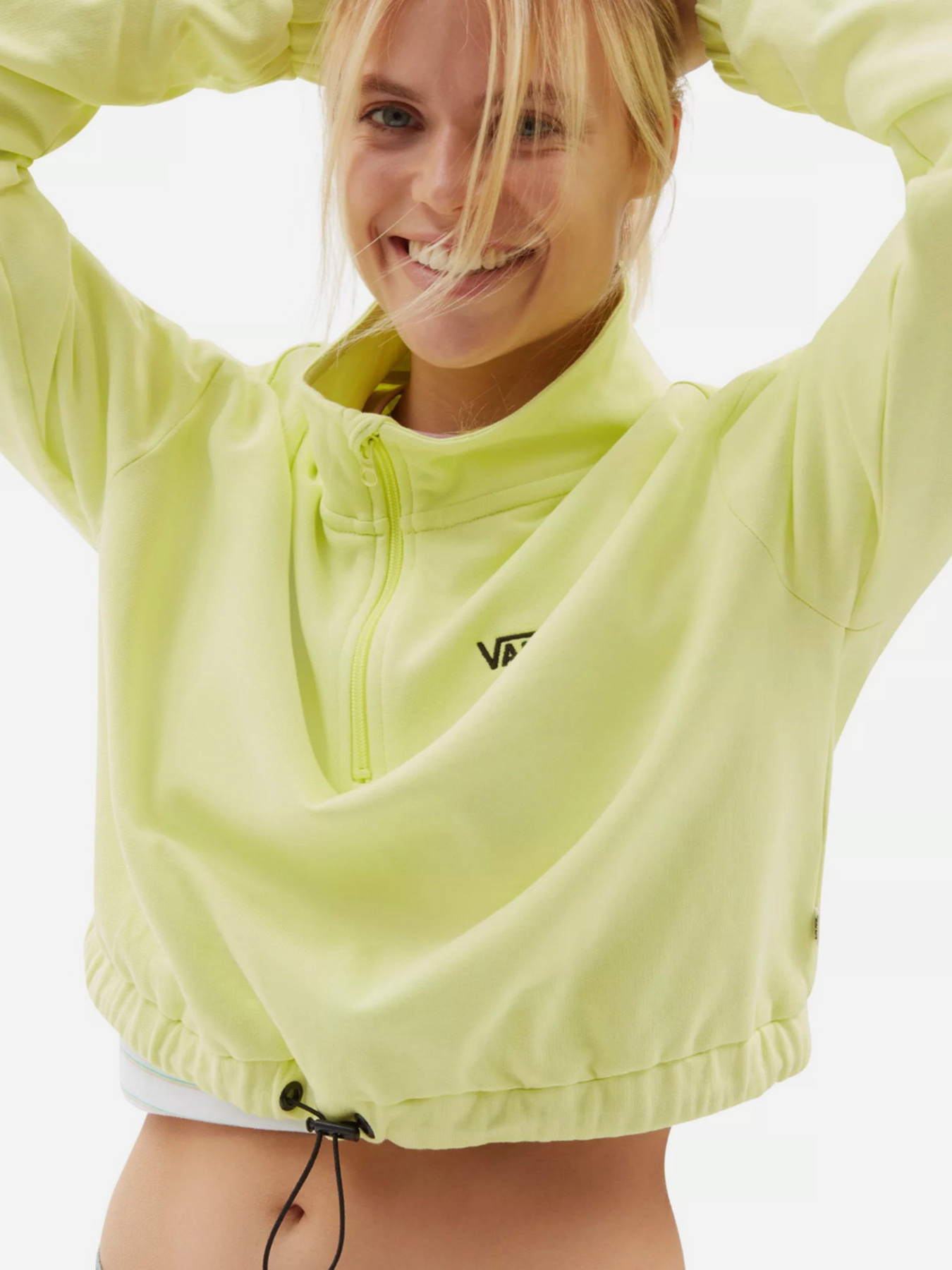 Худи и свитшоты Vans Left Chest Half Zip модель VN0A4R97TCY1 Худи и свитшоты Vans Left Chest Half Zip модель VN0A4R97TCY1 Фото