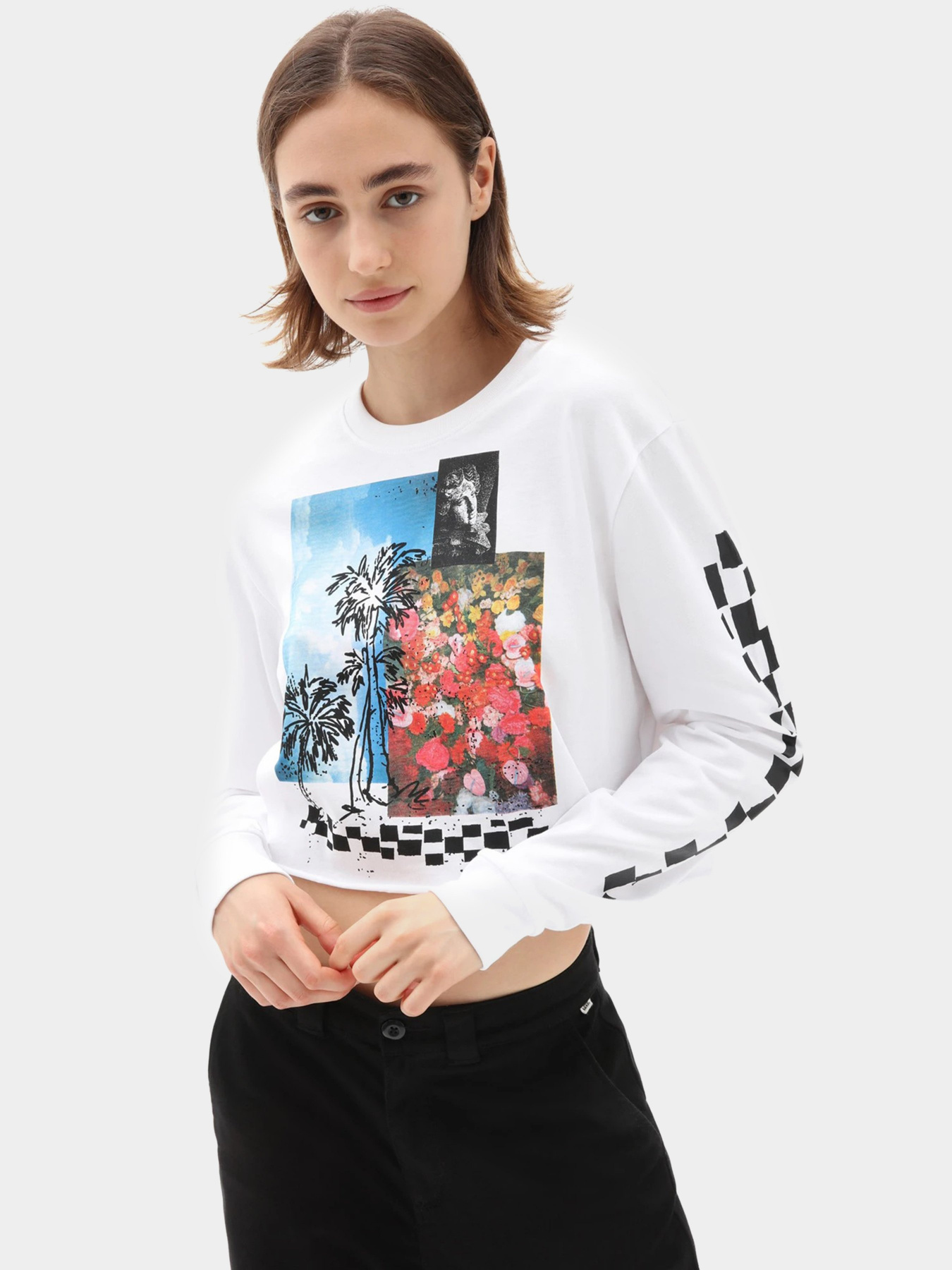 Худи и свитшоты Vans SEARCH PARTY модель VN0A5AS3WHT1 Худи и свитшоты Vans SEARCH PARTY модель VN0A5AS3WHT1 Фото