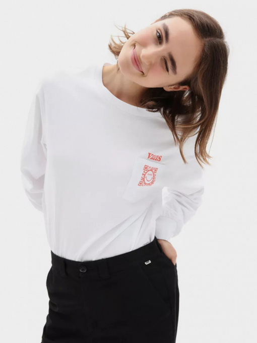 Худи и свитшоты Vans Worldly Blousant модель VN0A5ETRWHT1 Фото