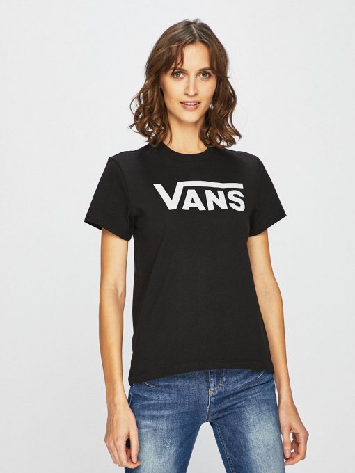 Футболки і поло Vans Flying V Crew модель VN0A3UP4BLK1 Фото