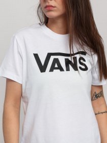Футболки и поло Vans Flying V Crew модель VN0A3UP4WHT1 Фото