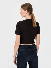 Футболки и поло Vans Flying V Crop Crew Sport модель VN0A54QUBLK1 Фото
