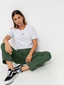Футболки і поло Vans Flying V Crop Crew Sport модель VN0A54QUWHT1 Фото
