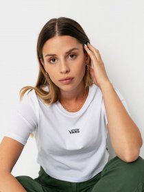 Футболки і поло Vans Flying V Crop Crew Sport модель VN0A54QUWHT1 Фото