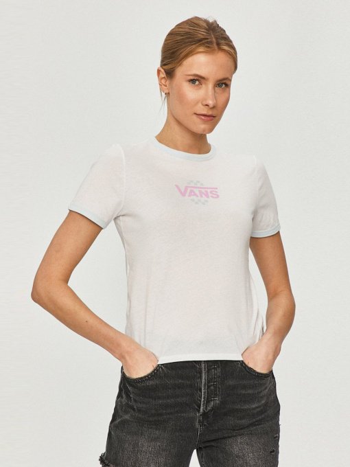 Футболки і поло Vans VANS SUMMER SCHOOLER RINGER модель VN0A53Q5ZFJ1 Фото